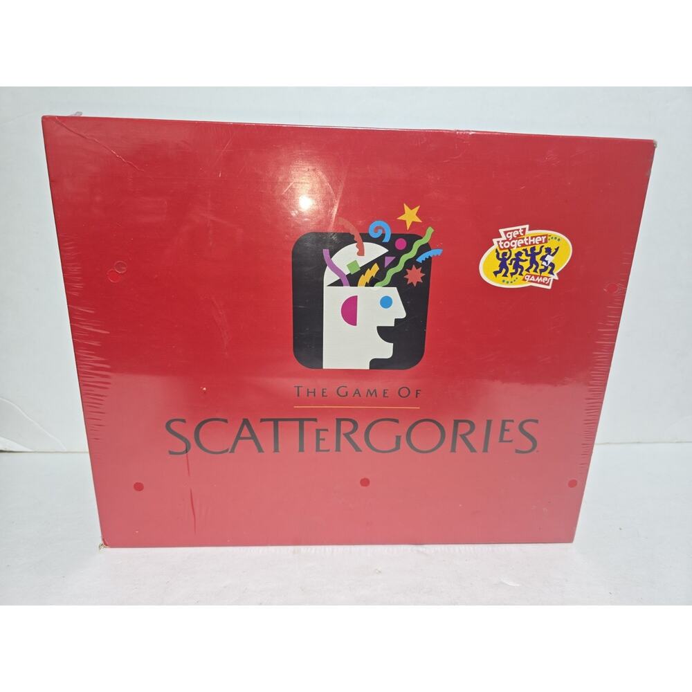 The Game Of Scattergories New Board Game Sealed 1988 Milton Bradley USA 4917 NIB